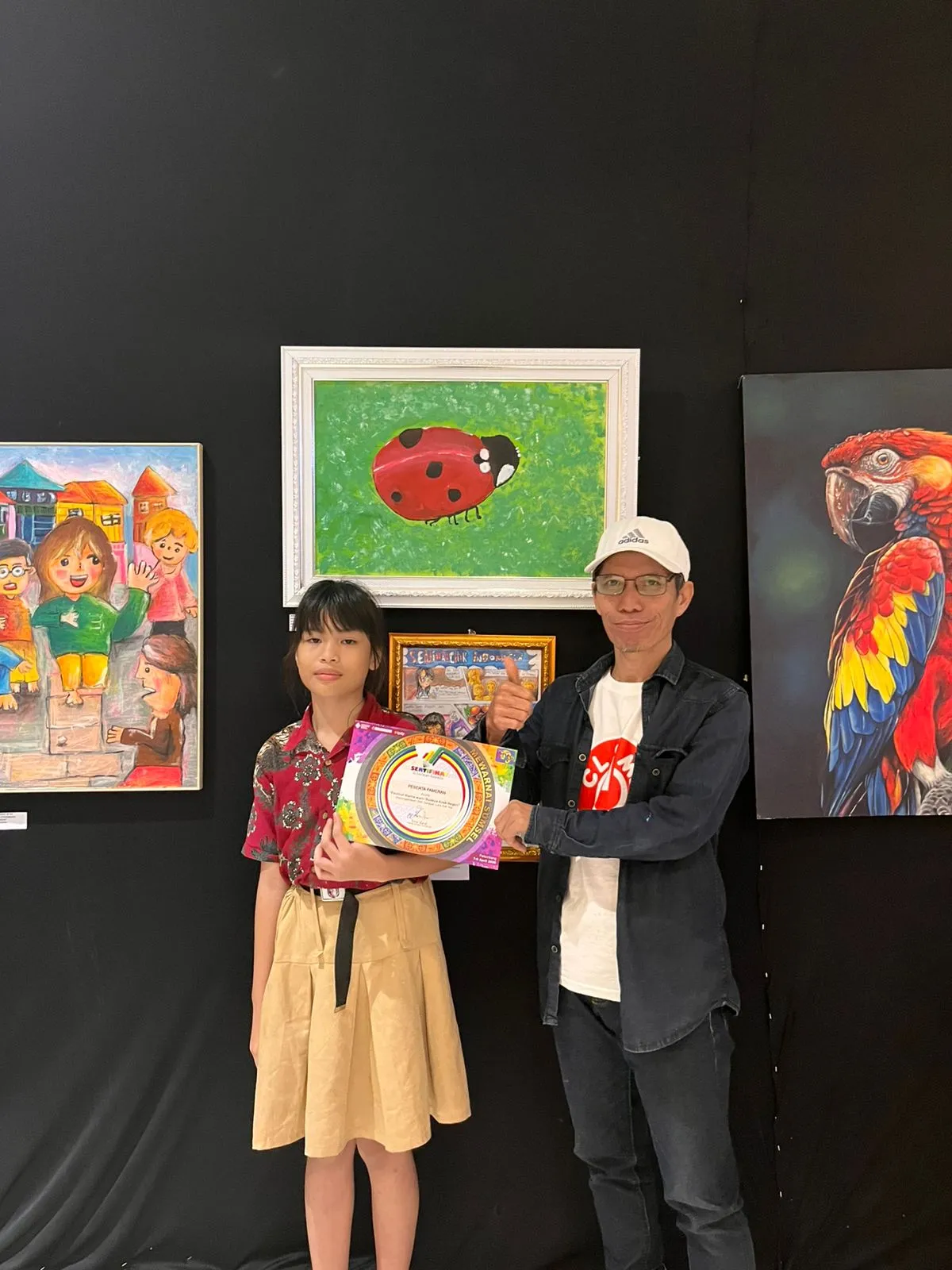 Karya Lukis Azalea